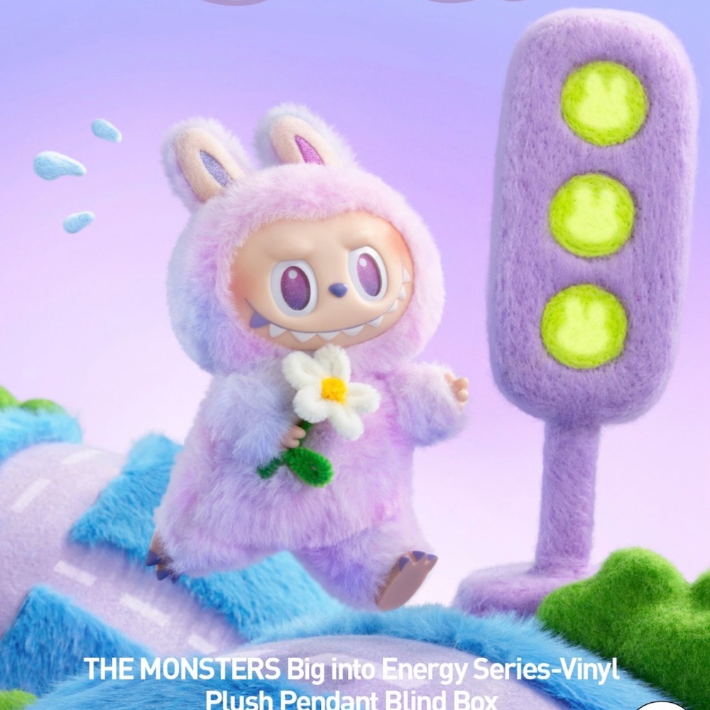 Labubu Big Into Energy - LUCK